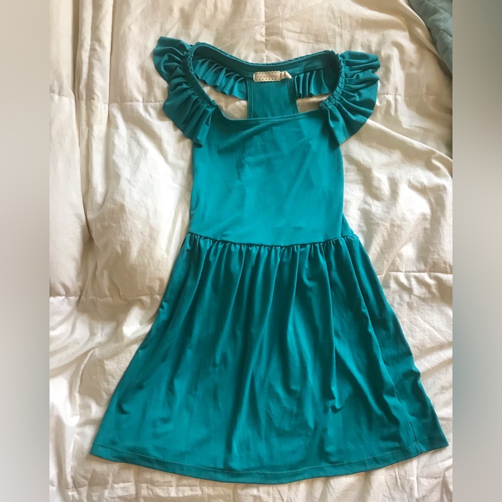Pins & Needles Blue-Green Skater Dress